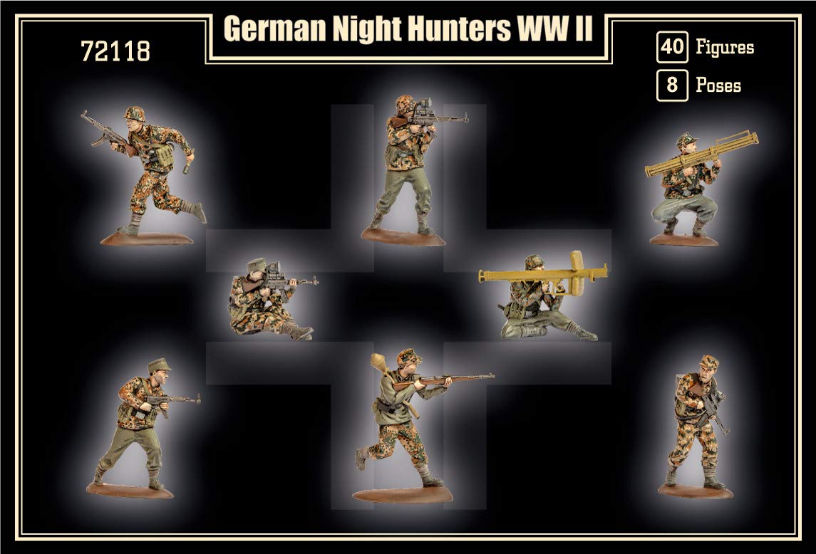 Amazon.com: MF 1/72 German Night Hunters WW II 40 Figure Kit